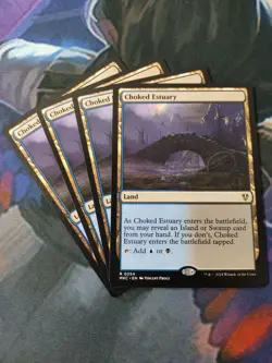 Choked Estuary x 4 | 7% Off 2+ | Karlov Manor | NM | MTG - Image 1