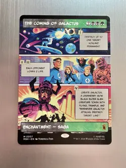 The Coming Of Galactus - 307 - MTG: Marvel Super Heroes - Showcase - Mythic - Image 1