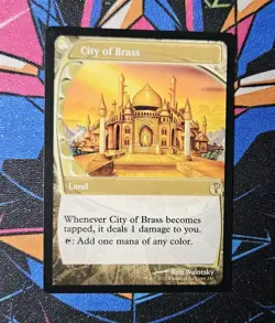 City of Brass NM Future Sight Frame MTG Mystery Booster 2 Unplayed Magic - Image 1