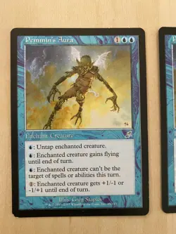 Pemmin's Aura Scourge MTG Near Slight Play Condition x1 - Image 2