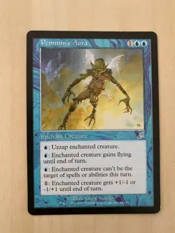 Pemmin's Aura Scourge MTG Near Slight Play Condition x1 - Image 3
