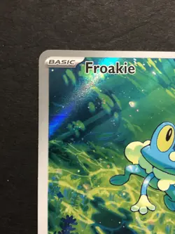 Pokemon Froakie 088/086 Me04: Chaos Rising Illustration Rare NM - Image 2