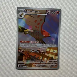 Pokemon Talonflame 091/088 Perfect Order IR Full Art Holo - Image 1
