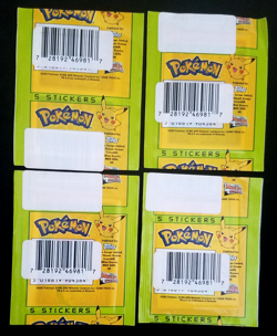 Lot of 16 Pokemon Ultimate Stickers Merlin Topps 2005 Sealed Booster Packs - Image 2