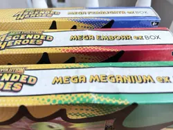 Pokemon Ascended Heroes ME2.5 -Set of 3- Mega ex Boxes - Image 2
