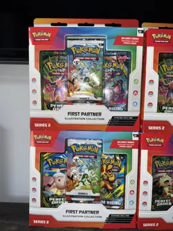 4x Pokemon First Partner Illustration Collection Series 2 SEALED - Image 4