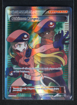 Pokemon Ranger Full Art Ultra Rare #113/114 Steam Siege 2016 NM Megumi Mizutani - Image 1