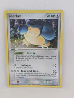 Snorlax 15/112 FireRed & LeafGreen Holo Ultra Rare Pokemon TCG Nintendo 151 LP - Image 1