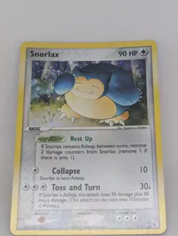 Snorlax 15/112 FireRed & LeafGreen Holo Ultra Rare Pokemon TCG Nintendo 151 LP - Image 3