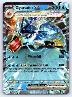 Gyarados ex 045/198 Double Rare Scarlet & Violet Pokemon Near Mint - Image 1