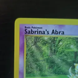 Pokemon TCG Sabrina's Abra 94/132 Gym Challenge 1st Edition Basic Common Regular - Image 2