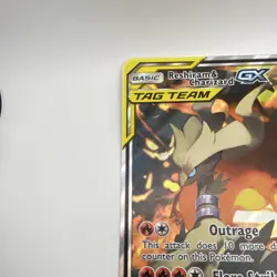 Pokemon Company Reshiram & Charizard GX SM201 TAG TEAM Jumbo Promo Holo Eng 270 - Image 2