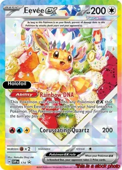 Eevee ex - 174 [Pokemon SVP - 174] Holofoil - Image 1