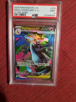 The Pokemon Company 2025 Pokemon TCG Mega Charizard X Ex 109/094 PSA 9 EN - Image 4