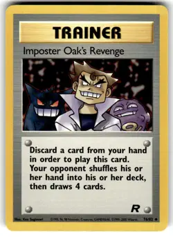 2000 Pokemon - Team Rocket Imposter Oak's Revenge #76/82 - Image 1