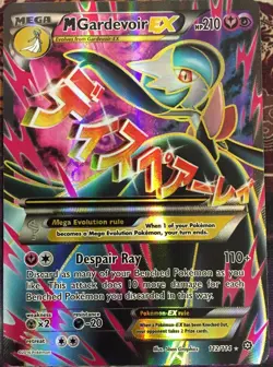 1x Mega-Gardevoir-EX - 112/114 - Full Art Ultra Rare Heavily Played Pokemon XY-- - Image 1