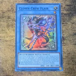 Yu-Gi-Oh Blazing Dominion 3x Set Clown Crew Flair BLZD-EN029 Super Rare 1st Ed - Image 2
