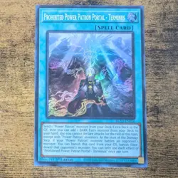 Yu-Gi-Oh Blazing Dominion 3x Power Patron Portal Terminus BLZD-EN056 Super Rare - Image 2