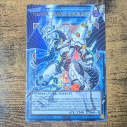 Yu-Gi-Oh Rarity Collection 5 Firewall Dragon Singularity RA05-EN146 Overframe - Image 1