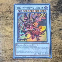 Yu-Gi-Oh Blazing Dominion 3X Red Hypernova Dragon BLZD-EN038 Super Rare 1st Ed - Image 2