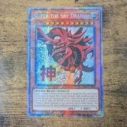 Yu-Gi-Oh Rarity Collection 5 Slifer the Sky Dragon RA05-EN128 Ultra Rare 1st Ed - Image 1