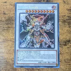 Yu-Gi-Oh Rarity Collection V Chaos Angel RA05-EN043 Secret Rare 1st Edition - Image 1