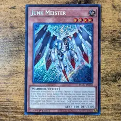 Yugioh Junk Meister BLGG-EN033 Secret Rare 1st Edition Glorious Gallery - Image 1