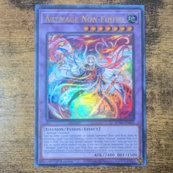 Yu-Gi-Oh Artmage Non-Finito BPRO-EN035 Ultra Rare 1st Edition Fusion Effect - Image 1