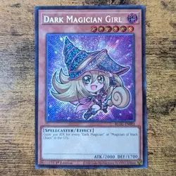Yugioh Dark Magician Girl BLGG-EN003 Secret Rare 1st Edn Chibi Glorious Gallery - Image 1