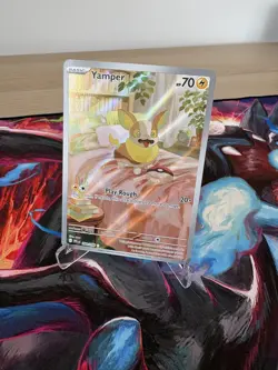Yamper - 099/094 - Illustration Rare - Phantasmal Flames - Pokemon Card - Image 1