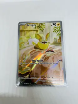 Yamper 099/094 - Phantasmal Flames - Illustration Rare - NM - Pokemon TCG - Image 1