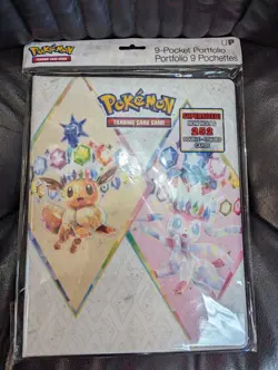 Pokemon Prismatic Evolutions 9 Pocket Binder Portfolio - Image 1