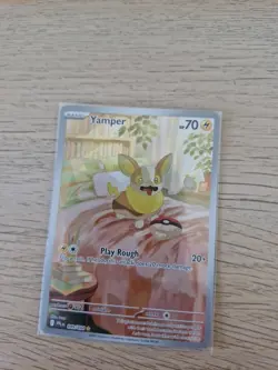 Yamper - 099/094 - Illustration Rare - Phantasmal Flames - Pokemon Card - NM/M - Image 1