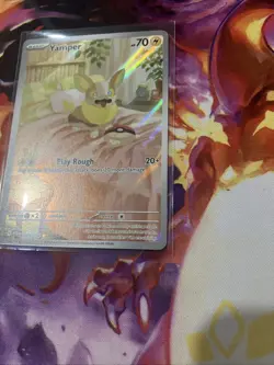 Yamper 099/094 ME02: Phantasmal Flames Pokemon Card Illustration Rare IR NM (1) - Image 3