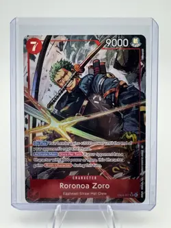 One Piece Roronoa Zoro Alt Art SR EB04-007 Adventure On Kami's Island OP-15 NM - Image 3