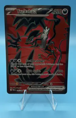 Yveltal ex 105/088 - Full Art Ultra Rare - Pokemon TCG: Perfect Order - NM - Image 1