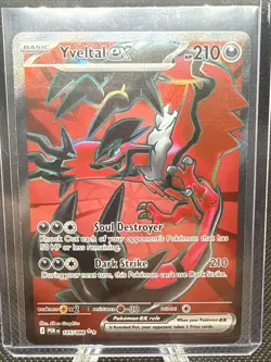 Yveltal ex 105/088 - Full Art Ultra Rare - Pokemon TCG: Perfect Order - NM - Image 1