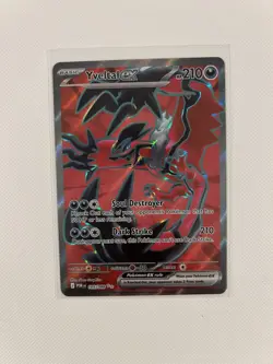 *NM* Yveltal ex 105/088 Full Art Ultra Rare Pokemon TCG: Perfect Order Card - Image 1