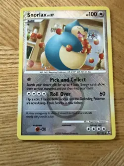 🔥REVERSE HOLO (league promo) SNORLAX🔥 Rising Rivals 33/111 | 2009 Promo - Image 1