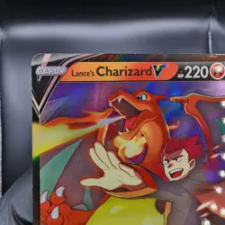 Pokemon Lance's Charizard SWSH133 Promo Celebrations Holo - Image 2