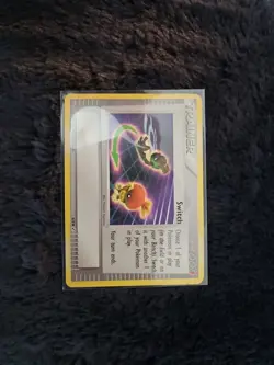 Switch Trainer 6/8 Pokemon Next Quest Trading Figure Game 2006-2007 Rare - Image 1