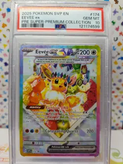 GEM MINT 10 2025 Pokemon Eevee EX SVP Pre Super-Premium Collection - Image 1