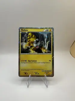 Pokemon RAIKOU Shiny HGSS19 Holo Rare Heart Gold Soul Silver Promos LP- to MP - Image 1