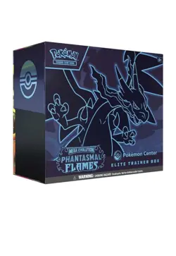 PRESALE - Pokemon Center Mega Evolution Phantasmal Flames ETB Elite Trainer Box - Image 1