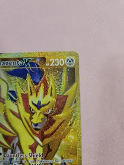 Pokemon TCG Zamazenta V Sword & Shield Base Set 212/202 Holo Secret Rare - Image 5