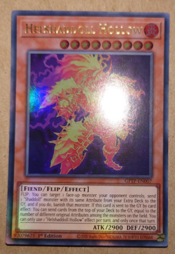 Yu-Gi-Oh! Helshaddoll Hollow Gftp-En007 Ghosts from the Past 1st Edition - Image 1