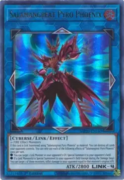 Yugioh! LP Salamangreat Pyro Phoenix - MP20-EN169 - Ultra Rare - 1st Edition Lig - Image 1