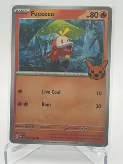 Pokemon Card TCG - Fuecoco - Trick or Trade 2024 023/182 - Image 1