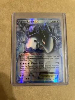 Lugia EX 102/113 Legendary Treasures Holo Pokemon Card- Light Played - Image 1
