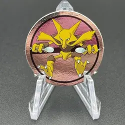 Alakazam Pokemon Paper Ginpika Medal Card Nintendo Japanese Rare TCG S206-75 - Image 1